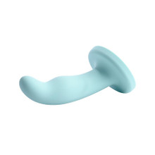 RYPLIE 6IN SILICONE DILDO SKY BLUE 