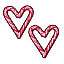 PASTEASE CANDY CANE HEART CUT OUTS 
