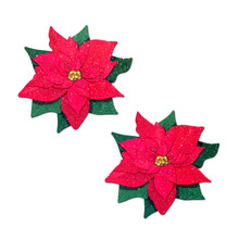 PASTEASE WINTER POINSETTIA RED & GREEN 