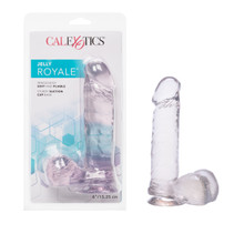 DONG W/ SUCTION CUP CLEAR 6IN 