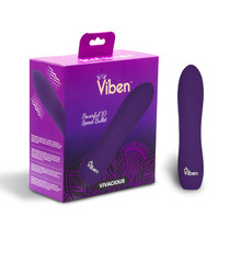 VIBEN VIVACIOUS 10 FUNCTION BULLET VIOLET 