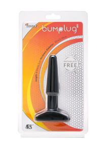 IGNITE BUTT PLUG BLACK SMALL 