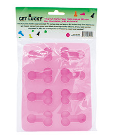 SHIBARI GET LUCKY PENIS PARTY CHOCOLATE ICE TRAY 