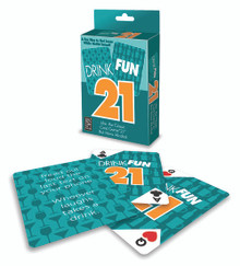 DRINK FUN 21 CARD GAME 