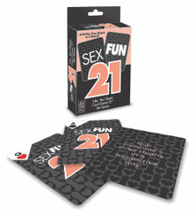 SEX FUN 21 CARD GAME 