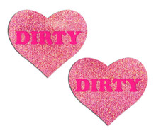 PASTEASE LOVE DIRTY HEART PINK 