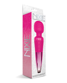NIXIE WAND MASSAGER PINK OMBRE METALLIC 