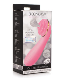 INMI BLOOMGASM PASSION PETALS SUCTION ROSE VIBRATOR PINK 