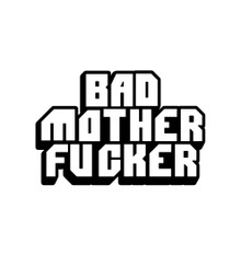BAD MOTHER FUCKER PIN (NET) 