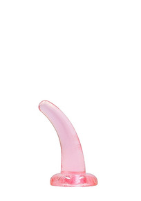 REALROCK NON REALISTIC DILDO W SUCTION CUP 4.5IN PINK 