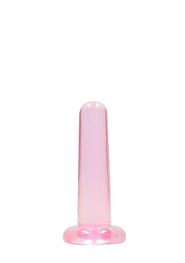 REALROCK NON REALISTIC DILDO W SUCTION CUP 5.3IN PINK 