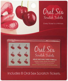 ORAL SEX SCRATCH TICKETS 