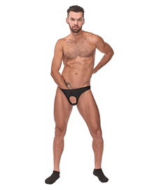 POUCHLESS BRIEF BLACK O/S 