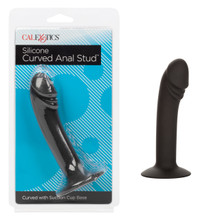 SILICONE CURVED ANAL STUD 