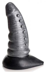 CREATURE COCKS BEASTLY TAPERED BUMPY SILICONE DILDO 