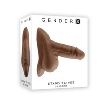 GENDER X STAND TO PEE DARK SILICONE 