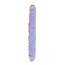 REFLECTIVE GEL VEINED DOUBLE DONG 12IN 