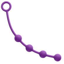 SILICONE ANAL BEAD SMALL PLUM 