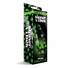 STONER VIBES BREATHABLE BALL GAG GLOW IN THE DARK CHRONIC COLLECTION