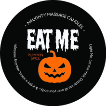 EAT ME PUMPKIN SPICE MASSAGE CANDLE 