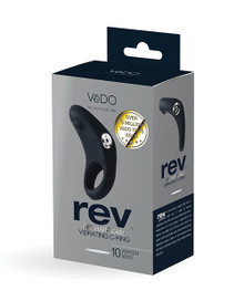 VEDO REV RECHARGEABLE C-RING VIBRATING BLACK 