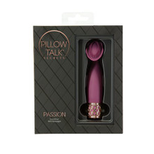 PILLOW TALK SECRETS PASSION MASSAGER WINE 