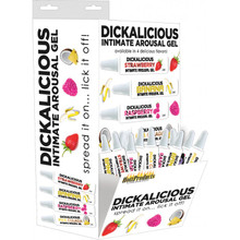 DICKALICIOUS 2ML TUBES 144 PC WALL MOUNT DISPLAY 