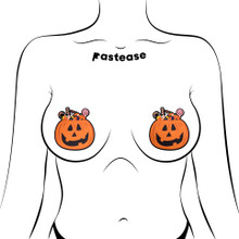 PASTEASE TRICK OR TREAT PUMPKIN W/ CANDY 