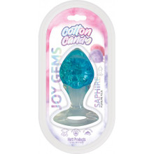 COTTON CANDY JOY GEMS SAPHIRE BUTT PLUG 