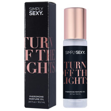 SIMPLY SEXY PHEROMONE OIL TURN OFF THE LIGHTS .34 FL OZ 