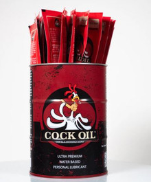 COCK OIL WATER BASED OIL DRUM 25 FOIL PACKETS 