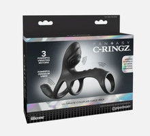 FANTASY C-RINGZ ULTIMATE COUPLES CAGE MAX BLACK 