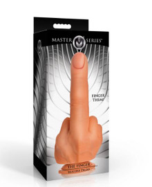 MASTER SERIES THE FINGER SILICONE DILDO 