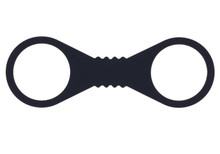 SEX & MISCHIEF SHADOW LARGE SILICONE CUFFS 