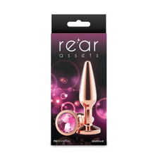 REAR ASSETS TAPERED MEDIUM ROSE GOLD PINK 