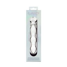 CLARITY GLASS DILDO HERA'S CASCADE 