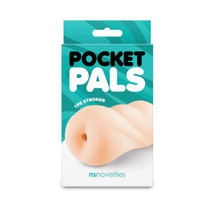 POCKET PALS ANAL STROKER WHITE 