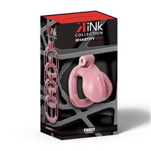 KINK CHASTITY PANSY COCK CAGE XS PINK 