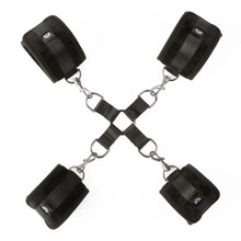 SEI MIO HOGTIED AND SATISFIED HOG TIE AND CUFF SET 