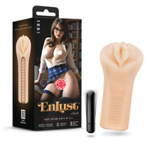 ENLUST EMMA MALE MASTURBATOR W/ BULLET VIBRATOR 