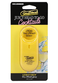 GOODHEAD JUICYHEAD COCKTAILS DRY MOUTH SPRAY TO-GO LEMON DROP 0.30FL
