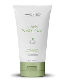 WICKED SIMPLY NATURAL LUBE 4 OZ 