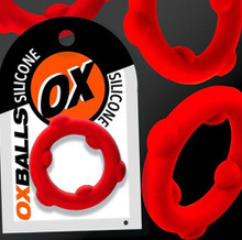SPINNER RED SILICONE 