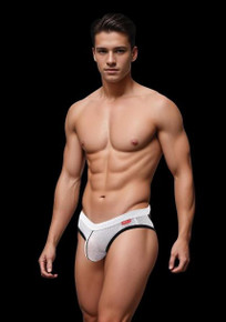 ENVY SPORT MESH JOCK WHITE LXL 
