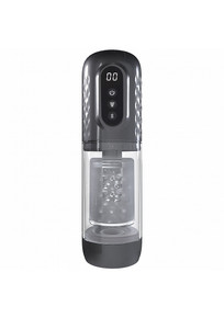 PUMPED VORTEX MASTURBATOR SUCTION ROTATION THRUSTING DI