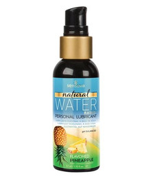 NATURAL WATER BASED PERSONAL LUBRICANT PINNEAPLE 2 OZ 