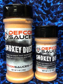 DEFCON Sauces - Smokey Dust
2oz  and  5oz sizes