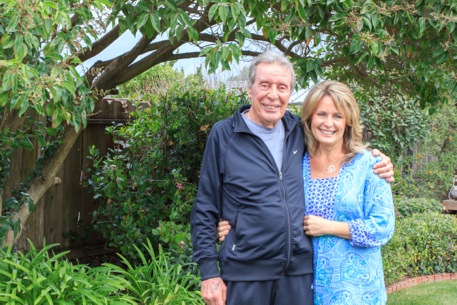 Jackie Mendizabal and her dad, Robert Jimenez