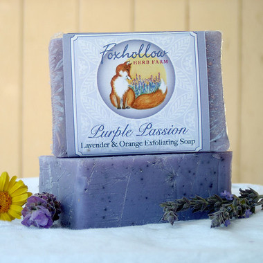 Purple Passion Exfoliating Botanical Soap