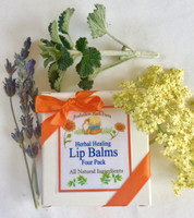 Herbal Lip Balm 4-Pack Gift Set